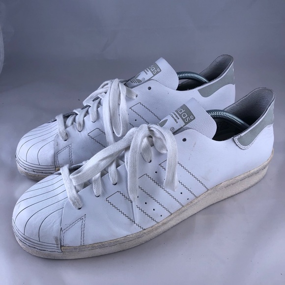 Adidas Superstar 80S Decon Leather Shoes - Picture 3 of 7